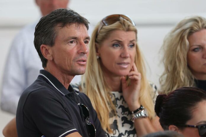 Adrie de Vries mit Ehefrau Lorna Adrie de Vries mit Ehefrau Lorna
