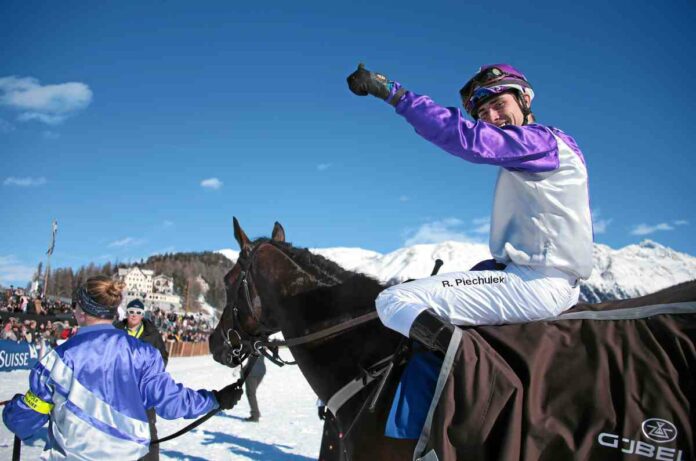 Rene Piechulek in St. Moritz Foto: Swiss Image Rene Piechulek in St. Moritz Foto: Swiss Image