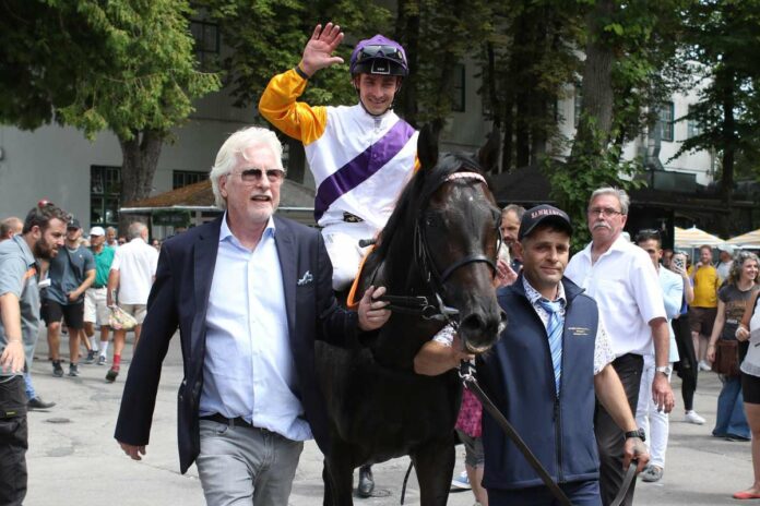 Helmut von Finck (li.) mit Sammarco Helmut von Finck (li.) mit Sammarco