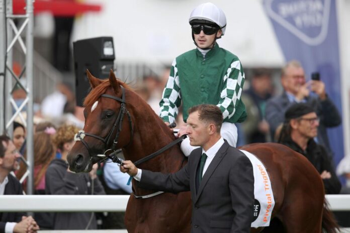 Pivotal Trigger vor dem IDEE 154. Deutsches Derby