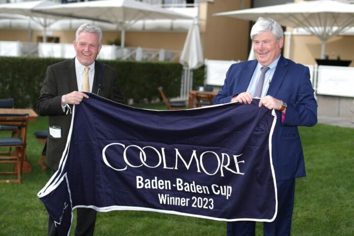 Nina's Lob siegt unter Eduardo Pedroza im COOLMORE STUD Baden-Baden Cup L.