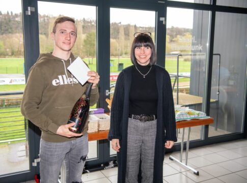 Aus Turf-Championat Südwest wird Amateur-Championat Südwest Robin Weber mit Tanja Hauch Foto: Ulli Gerlach