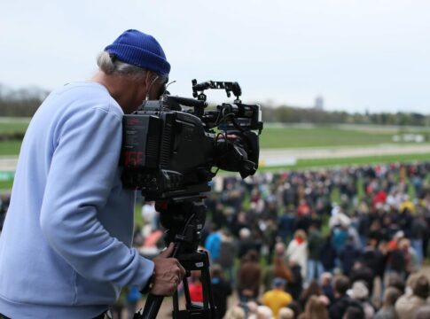 ZDF-Beitrag über die irische Pferdezucht Kamera