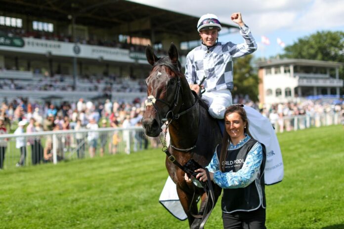 Al Riffa siegt unter Dylan Browne Mc Monagle im Westminster 134. Grosser Preis von Berlin Al Riffa siegt unter Dylan Browne Mc Monagle im Westminster 134. Grosser Preis von Berlin