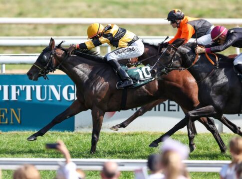 Magdeburg startet mit sieben Rennen in die Saison 2025 Salve's Secret siegt unter Eduardo Pedroza