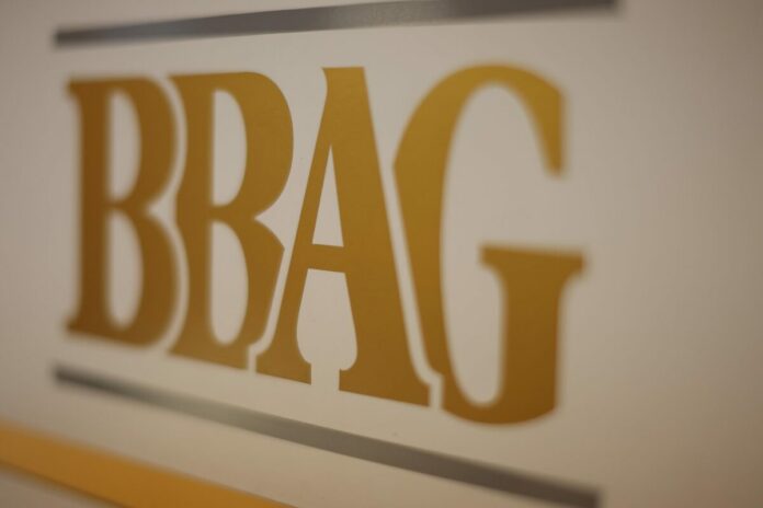 BBAG-Schriftzug