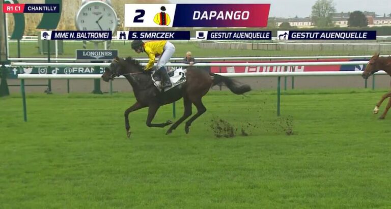 Nina Baltromei steuert Dapango zum leichten Sieg