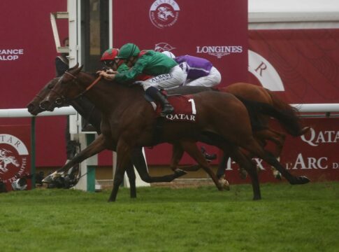 2000 Guineas: 3,2 Mio-Stute nachgenannt! Zarigana-Bezwingerin kommt Vertical Blue schlägt Zarigana Foto: Hemke