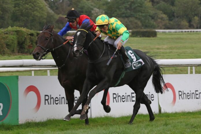 Words of Peace siegt unter Bayarsaikhan Ganbat im Heinz und Ilse Ramm - Erinnerungsrennen - Weidenpescher Meile, L.