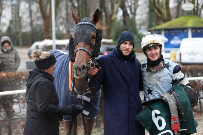 Quendolino nach dem Sieg in Dortmund Quendolino nach dem Sieg in Dortmund