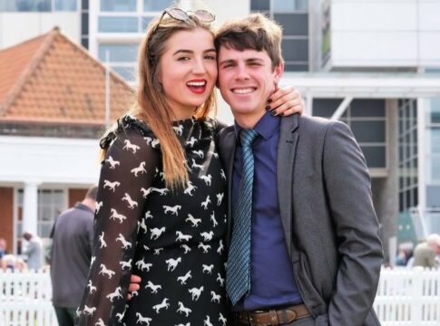 Kim-Lynn Nakelski mit Ehemann Matthew Johnson