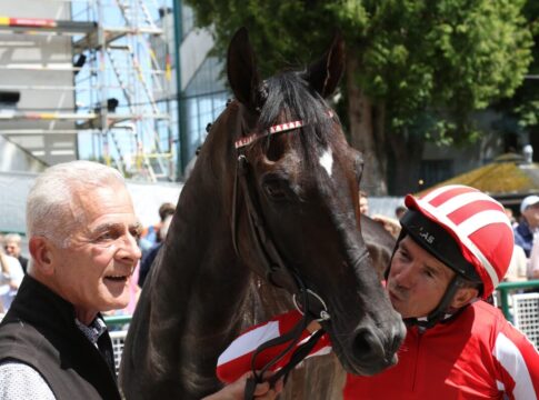 World Cup Night - Zwei Gruppe I-Ritte für Adrie de Vries Adrie de Vries (re.) und Calif