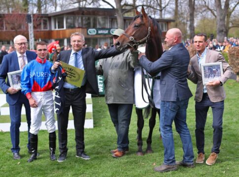 Assistent als Galopper des Jahres 2024 ausgezeichnet Galopper des Jahres 2024 Ehrung: Assistent