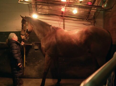 Luisa Keller zeigt im großen TV-Beitrag Skijöring in St. Moritz Luisa Keller