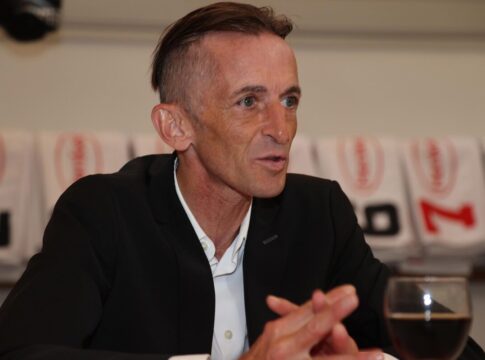 Erstes Black Type für klassischen Jahrgang und Helfenbein-Debüt Andreas Helfenbein- Pressekonferenz zum Preis der Diana