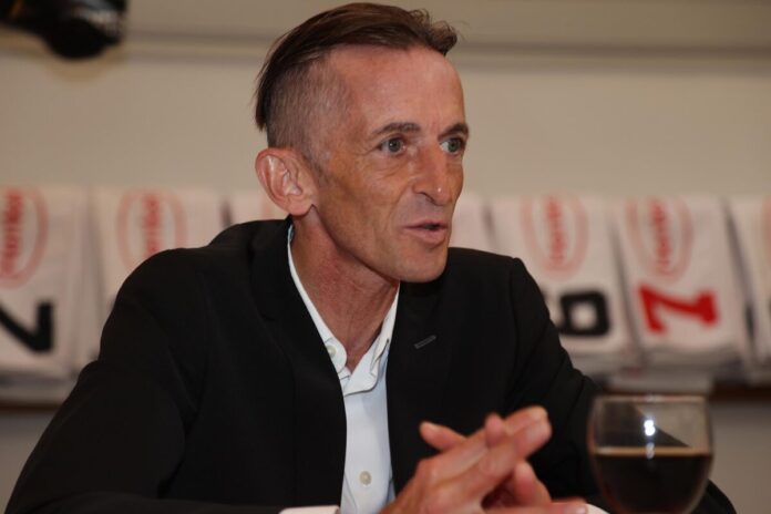 Andreas Helfenbein- Pressekonferenz zum Preis der Diana