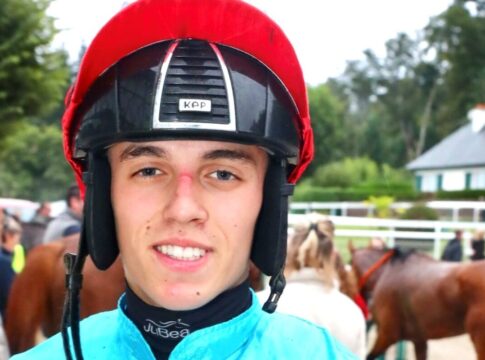 Pantall-Enkel Maxence Marquette nach Sturz mit Schlüsselbeinbruch Maxence Marquette