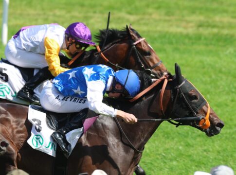 Juwelier gewinnt Japan Racing Association Derby-Trial Juwelier siegt unter Adrie de Vries im Japan Racing Association Derby-Trial Gr.