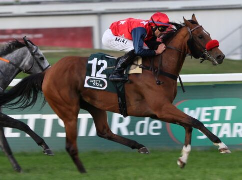 Aguna zweite Tagessiegerin für Michael Figge Aguna siegt unter Michael Cadeddu