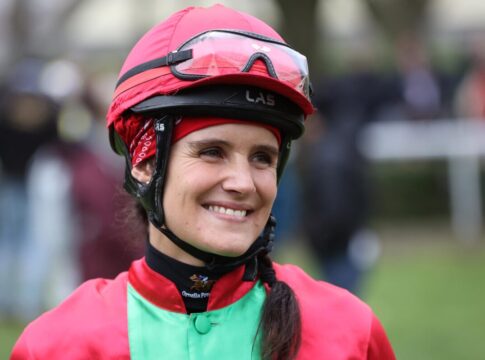 Boysen am Nachmittag in Clairefontaine wieder im Fegentri-Einsatz Janina Boysen