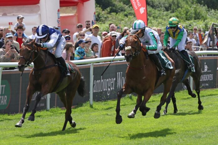 Sword Heart (li.) siegt