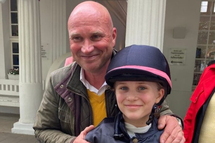 Luisa Maria Keller mit Vater Matthias