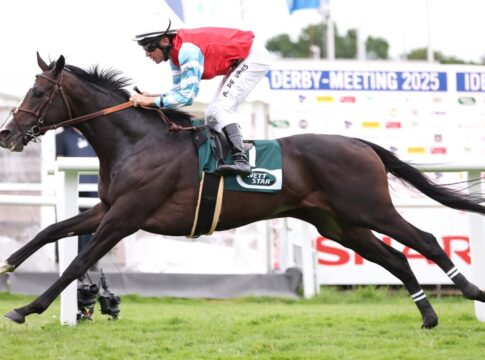 Gruppe-Sieger Augustus verkauft – Wechsel nach Australien Augustus siegt unter Adrie de Vries im WETTSTAR.de – Grosser Hansa-Preis, Gr.2