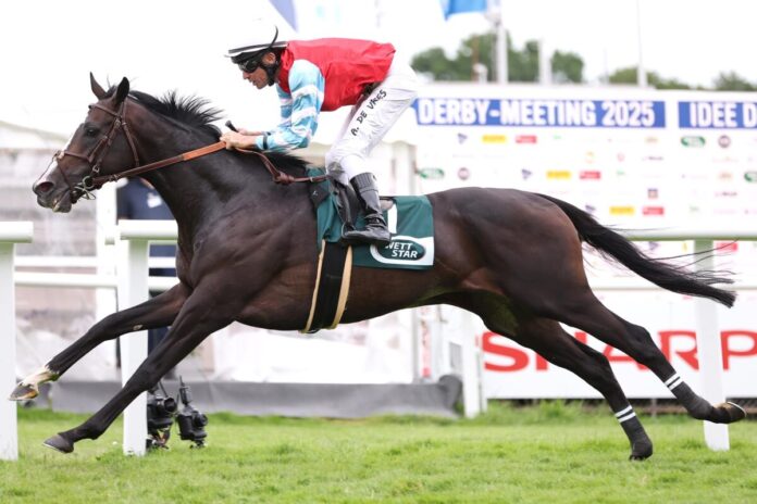 Augustus siegt unter Adrie de Vries im WETTSTAR.de - Grosser Hansa-Preis, Gr.2