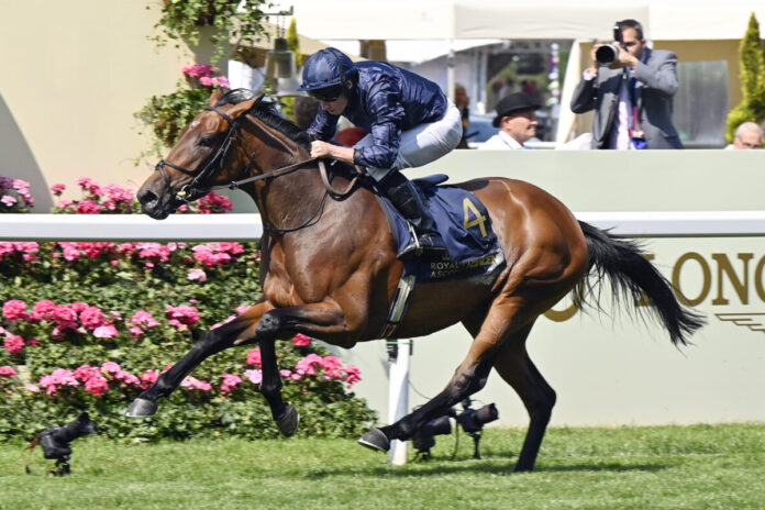 Royal Ascot, Garden of Eden with Ryan Moore up wins the Ribblesdale Stakes
