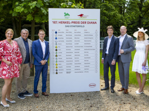 Das sind die Startboxen für den Henkel Preis der Diana