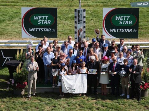 WETTSTAR ist auch 2025 der Hauptsponsor des Grossen Preises von Baden Fantastic Moon siegt unter Rene Piechulek im Wettstar.de – 154. Großer Preis von Baden, Gr.1