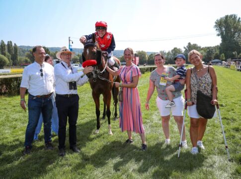 Aguna gewinnt Premium-Handicap-Premiere an der Saar Aguna siegt unter Sean Byrne