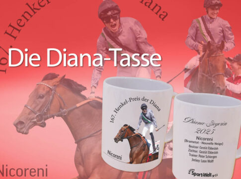 Die Diana-Tasse 2025 der Sport-Welt-Edition - jetzt bestellen! Dianatasse_presenter