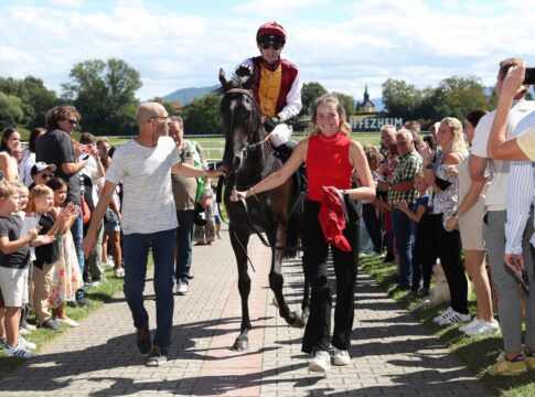 Auch Iram unplanmäßig von vorne: "Außen die beste Spur!" Iram