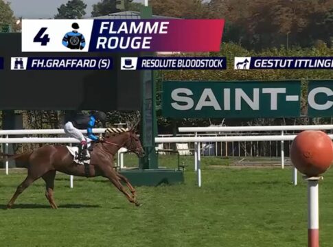 Vier aus vier – Resolute-Stute aus Ittlingen-Zucht marschiert Flamme Rouge