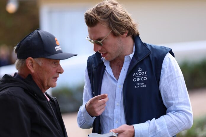 Philip Baron von Ullman (re.) im Gespräch mit Gebhard Apelt Philip Baron von Ullman (re.) im Gespräch mit Gebhard Apelt