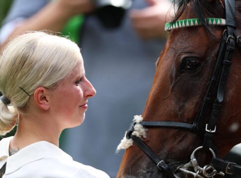 Sarah Steinberg mit Quest the Moon
