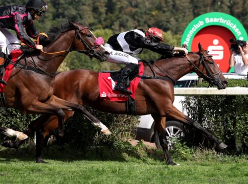 Doro und Braye siegen erneut im Saarbrücker Amateurrennen Doro siegt unter Kevin Braye