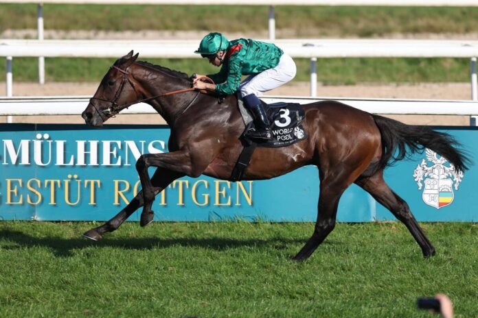 Sibayan siegt unter Mickael Barzalona im Mehl-Mülhens-Stiftung - 63. Preis von Europa Sibayan siegt unter Mickael Barzalona im Mehl-Mülhens-Stiftung - 63. Preis von Europa