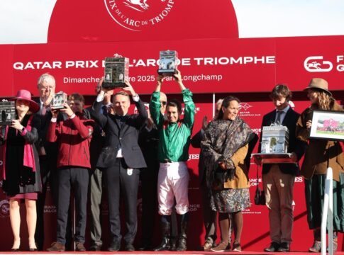 Graffards Mega-Jahr - Bislang elf Gruppe I-Siege in drei Ländern! Francis-Henri Graffard (5.v.re.)