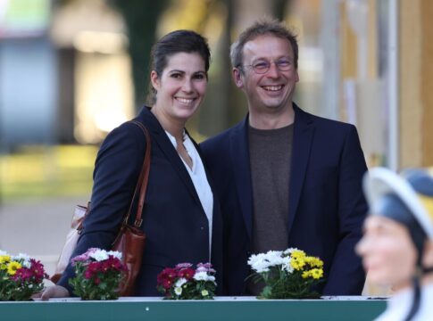 Dr. Dominque Rauch und Dominik Moser