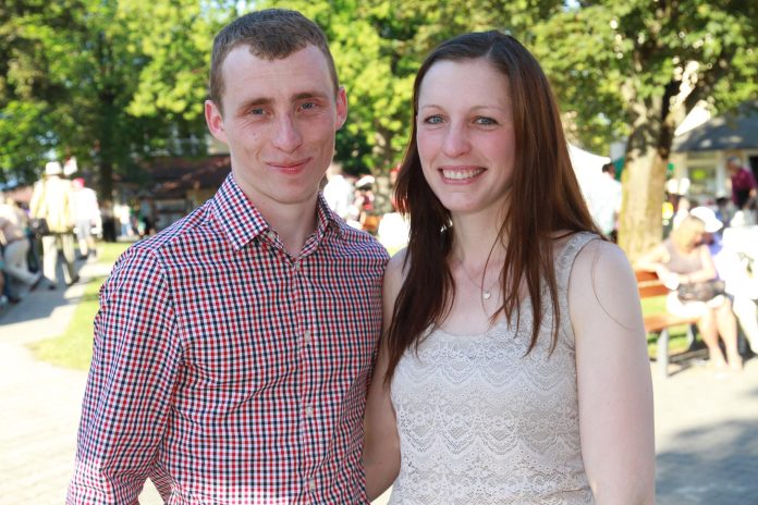 Carina Fey mit Eddy Hardouin Carina Fey mit Eddy Hardouin