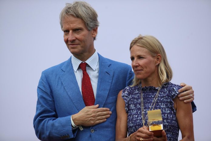 Georg von Opel mit Gattin Emily Georg von Opel