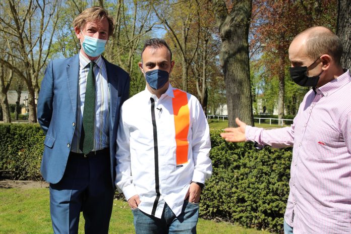 Gerhard Schöningh, Bob Hanning und Roland Dzubasz Gerhard Schöningh, Bob Hanning und Roland Dzubasz