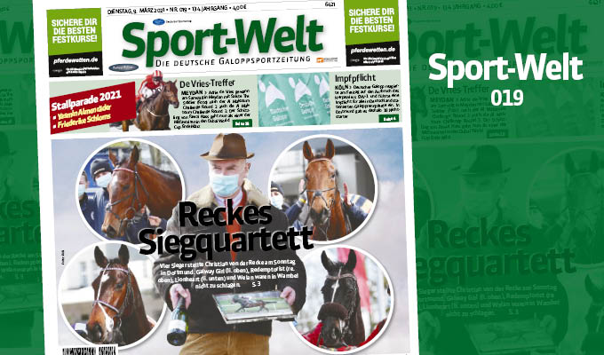 Die Ausgabe 19 der Sport-Welt Die Ausgabe 19 der Sport-Welt