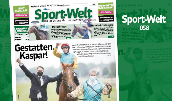 Die Ausgabe 58 der Sport-Welt Die Ausgabe 58 der Sport-Welt