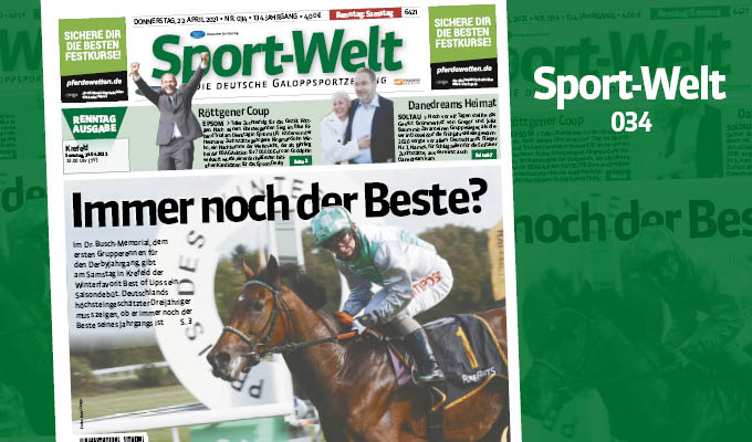 Die Ausgabe 34 der Sport-Welt Die Ausgabe 34 der Sport-Welt