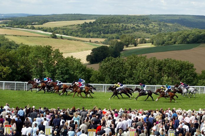 Die Rennbahn von Goodwood Die Rennbahn von Goodwood