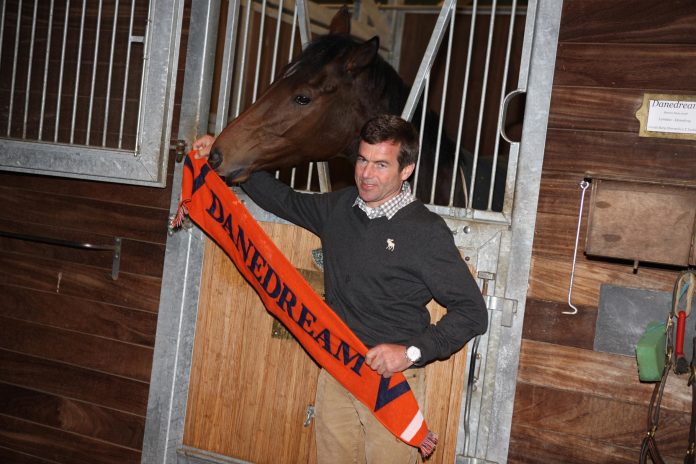 Peter Schiergen mit Danedream im Jahr 2013 Peter Schiergen mit Danedream im Jahr 2013