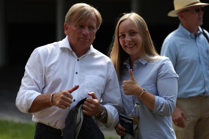 Sarah Biessey und ihr Chef Werner Glanz